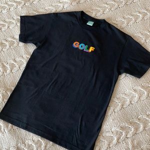 Black golf wang shirt